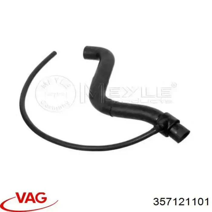 Купить 357121101B VAG Патрубок радиатора