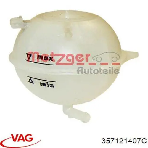Бачок системы охлаждения 357121407C VAG
