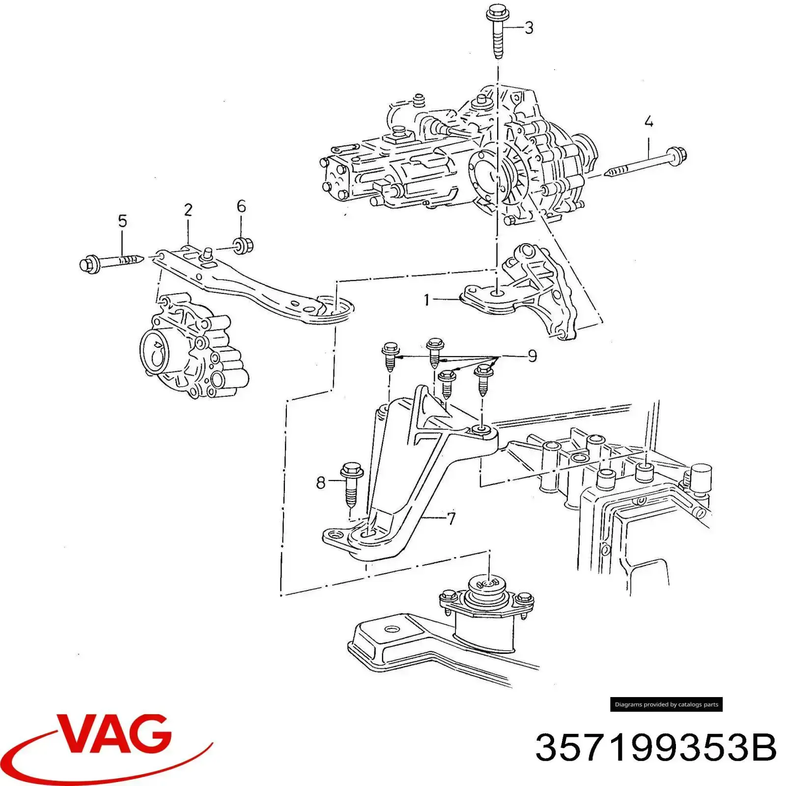  VAG 357199353B цена, от 7.05 USD