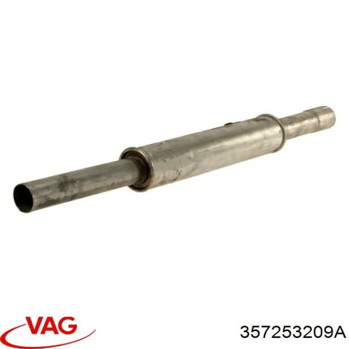 Глушитель, центральная часть VAG 357253209A цена, от 392.02 USD
