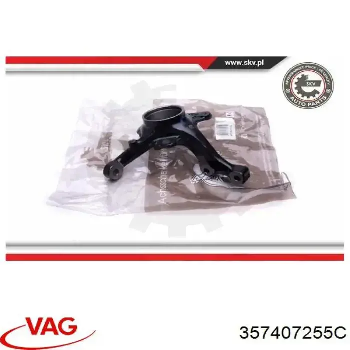 Купить 357407255C VAG Цапфа поворотная левая