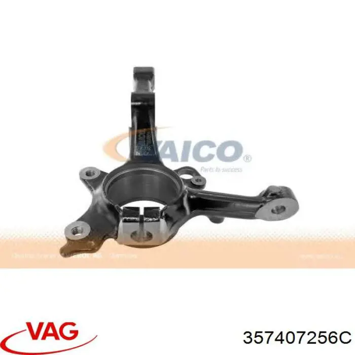 Цапфа (поворотный кулак) передний правый VAG 357407256C цена, от 25.51 USD