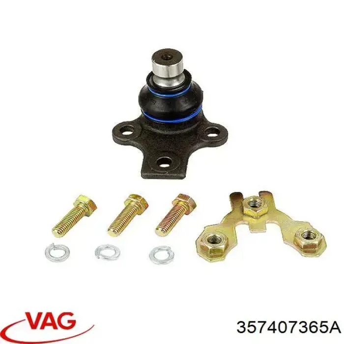 Шаровая опора, нижняя VAG 357407365A цена, от 9.66 USD