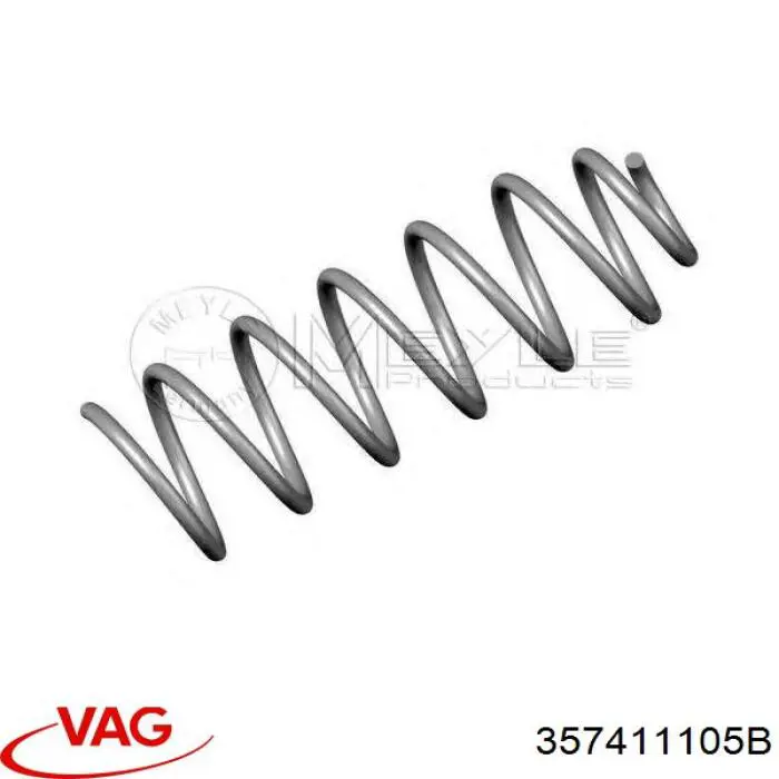357411105B VAG Пружина передней подвески