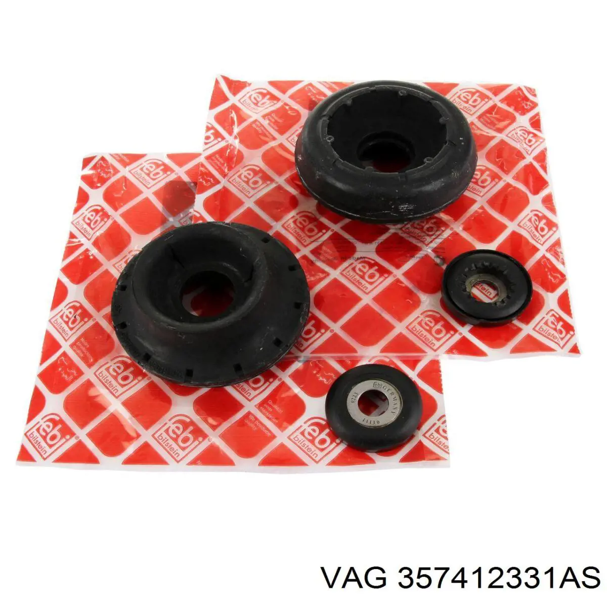Опора передней стойки VAG 357412331AS