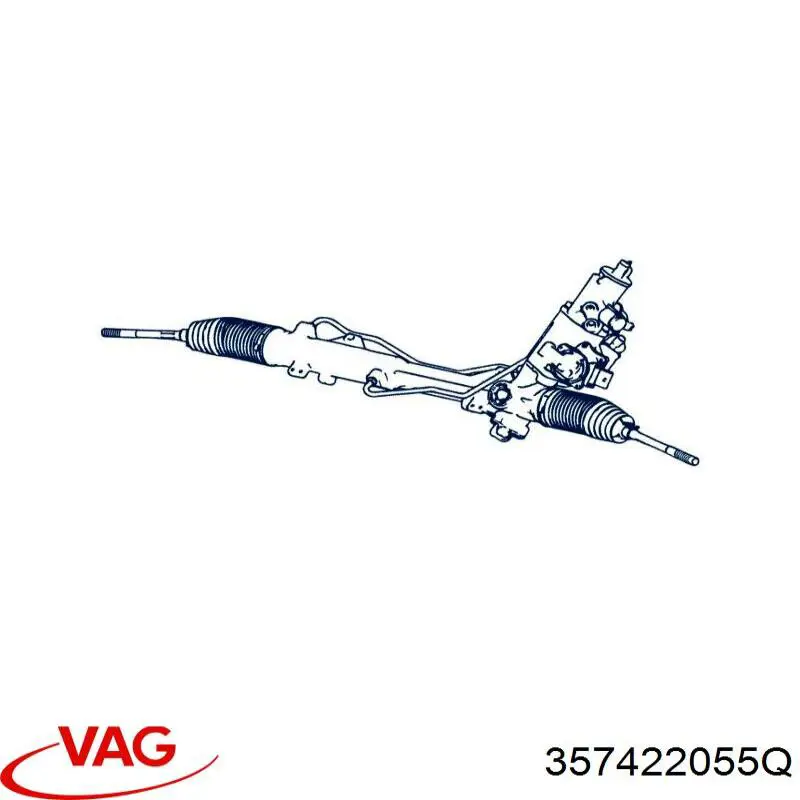 Рулевая рейка 3A1422055E VAG