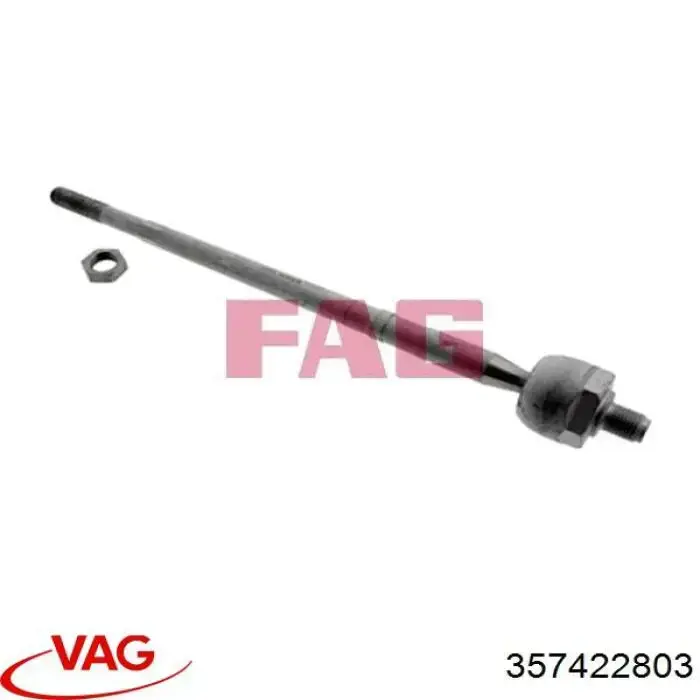Тяга рулевая левая в сборе  VAG 357422803