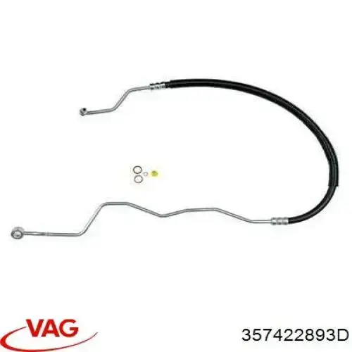 Патрубок высокого давления гидроусилителя VAG 357422893D цена, от 200.12 USD