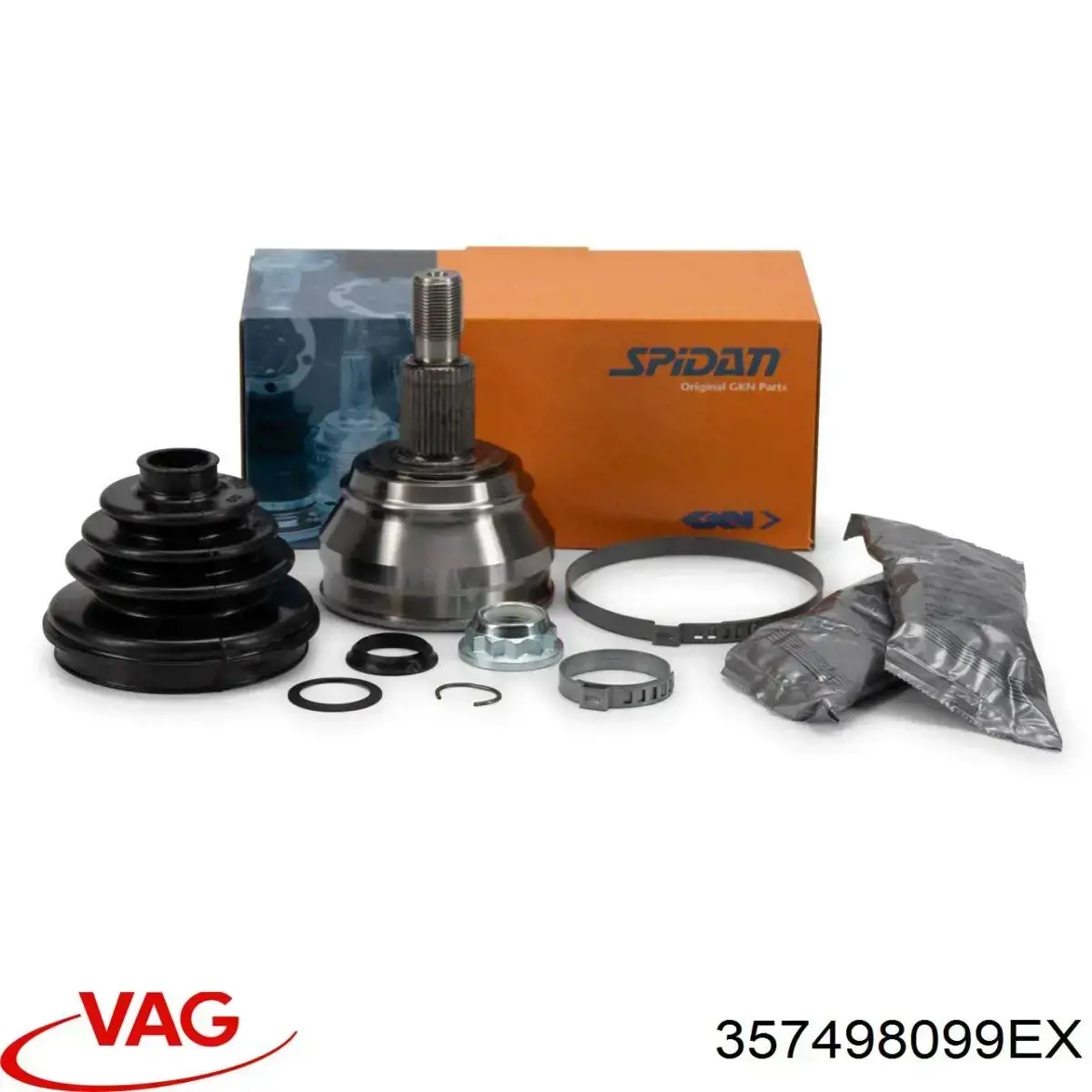 Купить 357498099EX VAG Внешняя граната