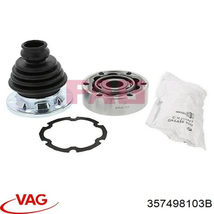 Шарнир угловых скоростей внутренний передний VAG 357498103B цена, от 27.74 USD
