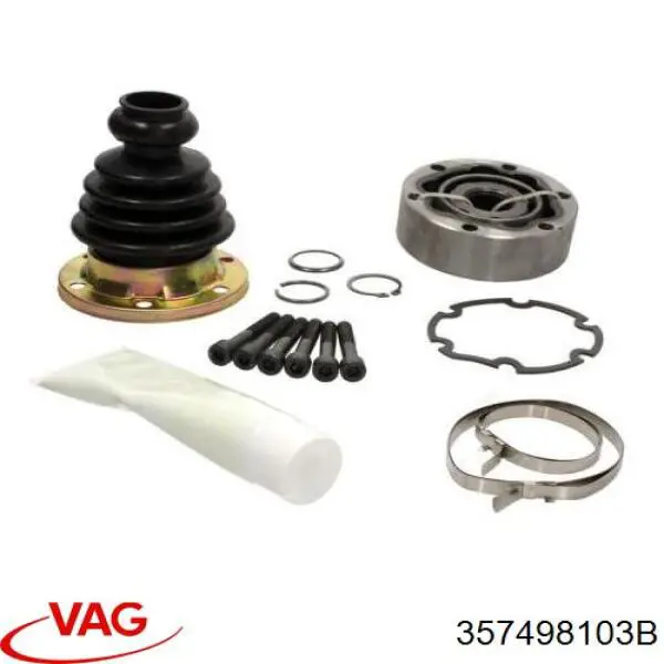 Шарнир угловых скоростей внутренний передний VAG 357498103B цена, от 27.74 USD