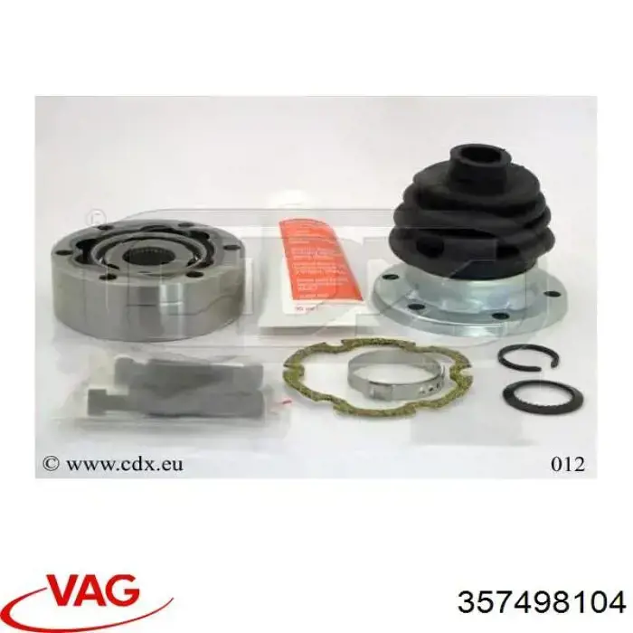 357498104 VAG ШРУС внутренний, передний