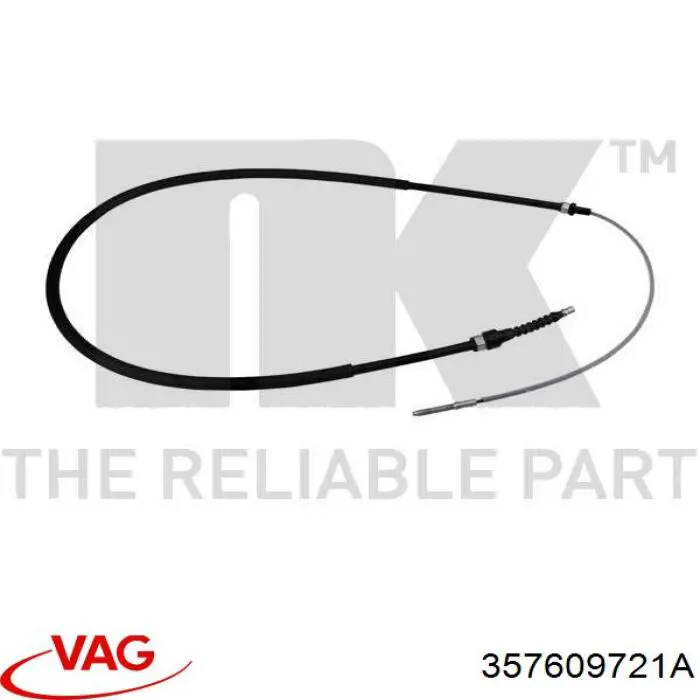 Купить 357609721A VAG Тормоз стояночный