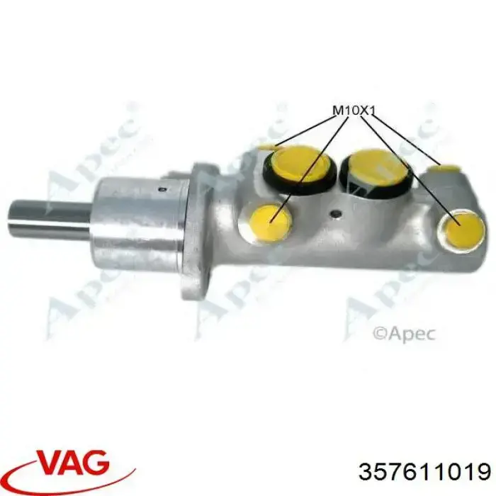 357611019 VAG Цилиндр тормозной, главный