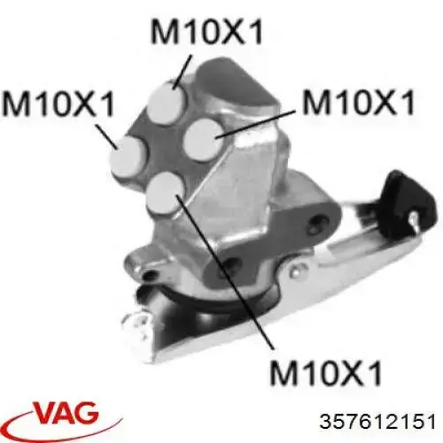Купить 357612151 VAG Регулятор давления тормозов