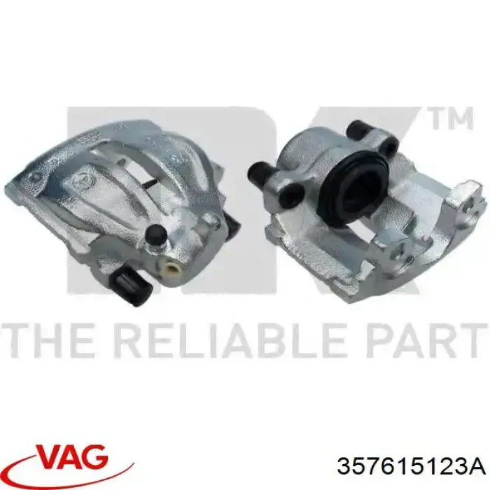 Суппорт тормозной передний левый VAG 357615123A