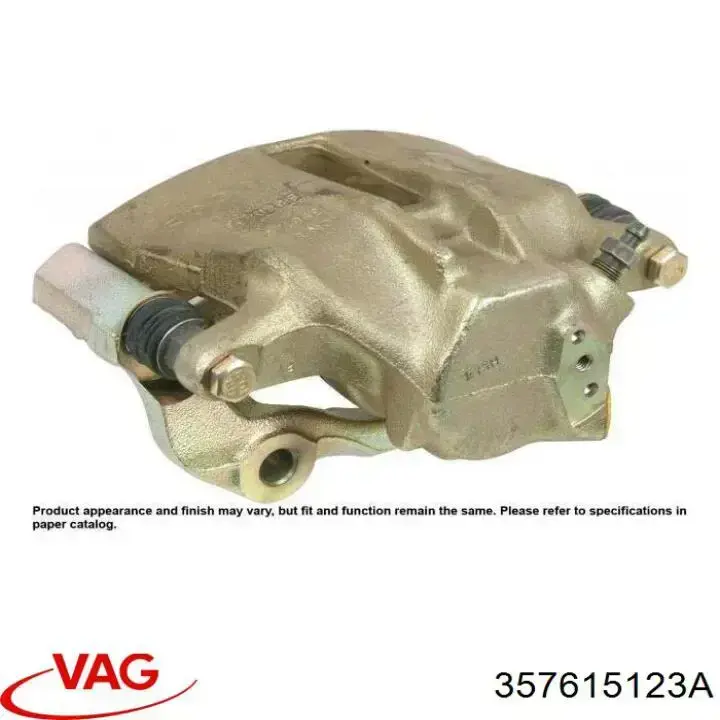 Купить 357615123A VAG Суппорт тормозной передний левый