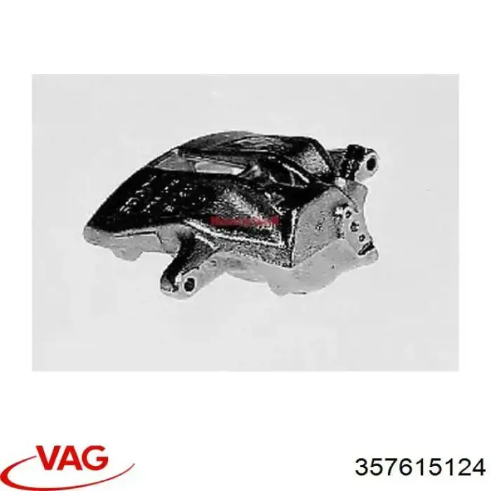 357615124 VAG суппорт тормозной передний правый