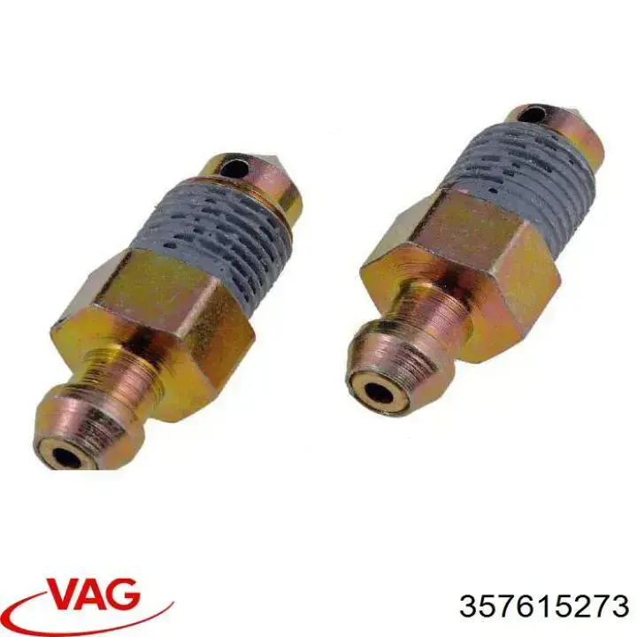 Штуцер прокачки суппорта тормозного переднего VAG 357615273 цена, от 1.41 USD