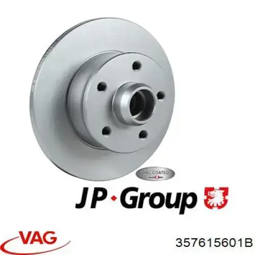 Задний дисковый тормоз VAG 357615601B