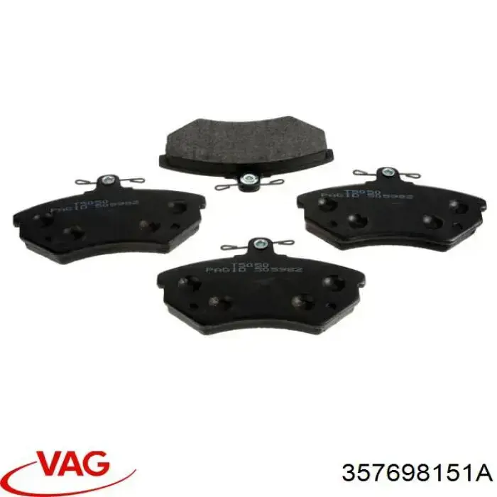 Колодки VAG 357698151A цена, от 19.60 USD