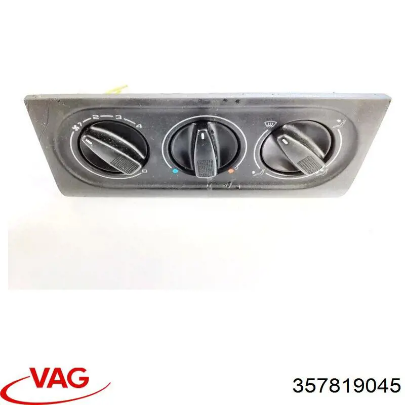 Блок управления режимами отопления/кондиционирования на Volkswagen Passat B3, B4, 3A5, 351