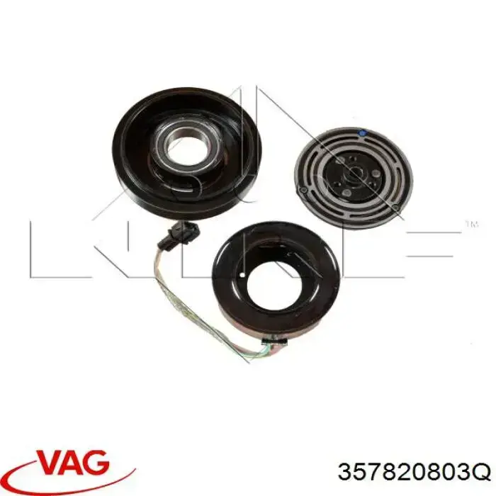 Компрессор кондиционера 357820803Q VAG
