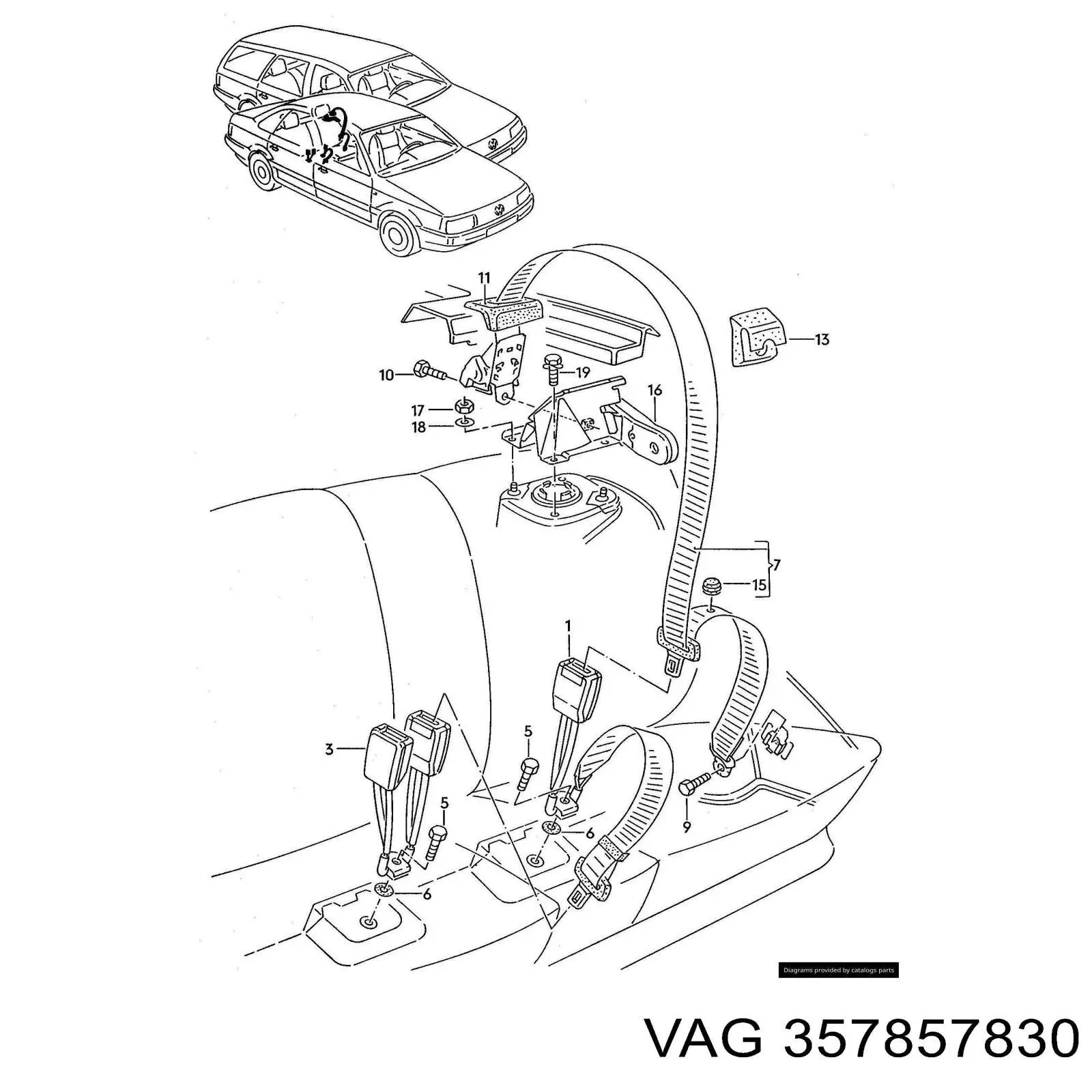  VAG 357857830 цена, от 1.69 USD