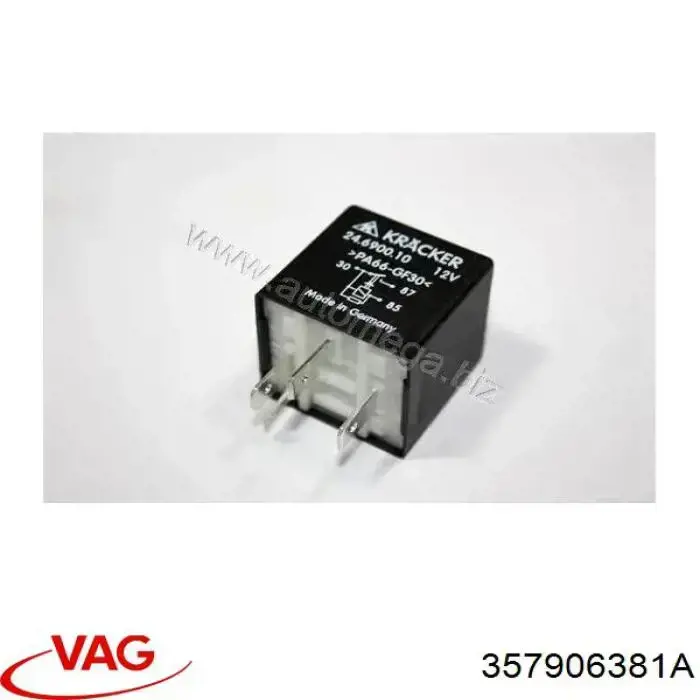 Купить 357906381A VAG Реле бензонасоса