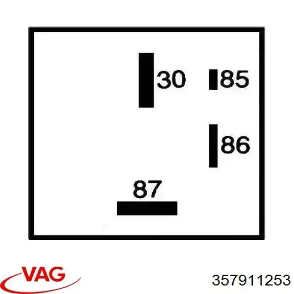 Compre 357911253 VAG Relê das velas de incandescência