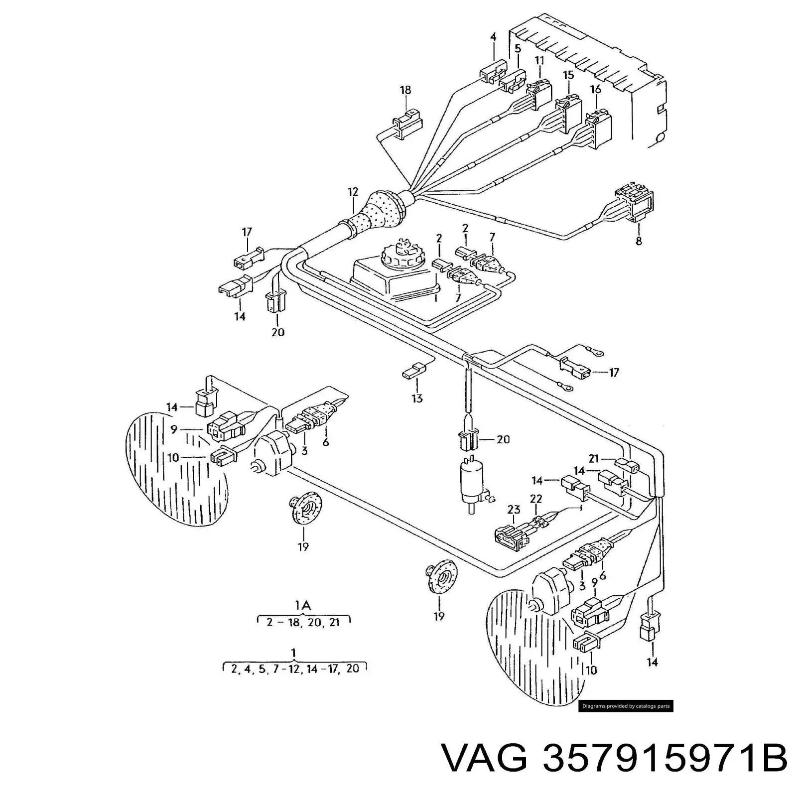 Купить 357915971B VAG 