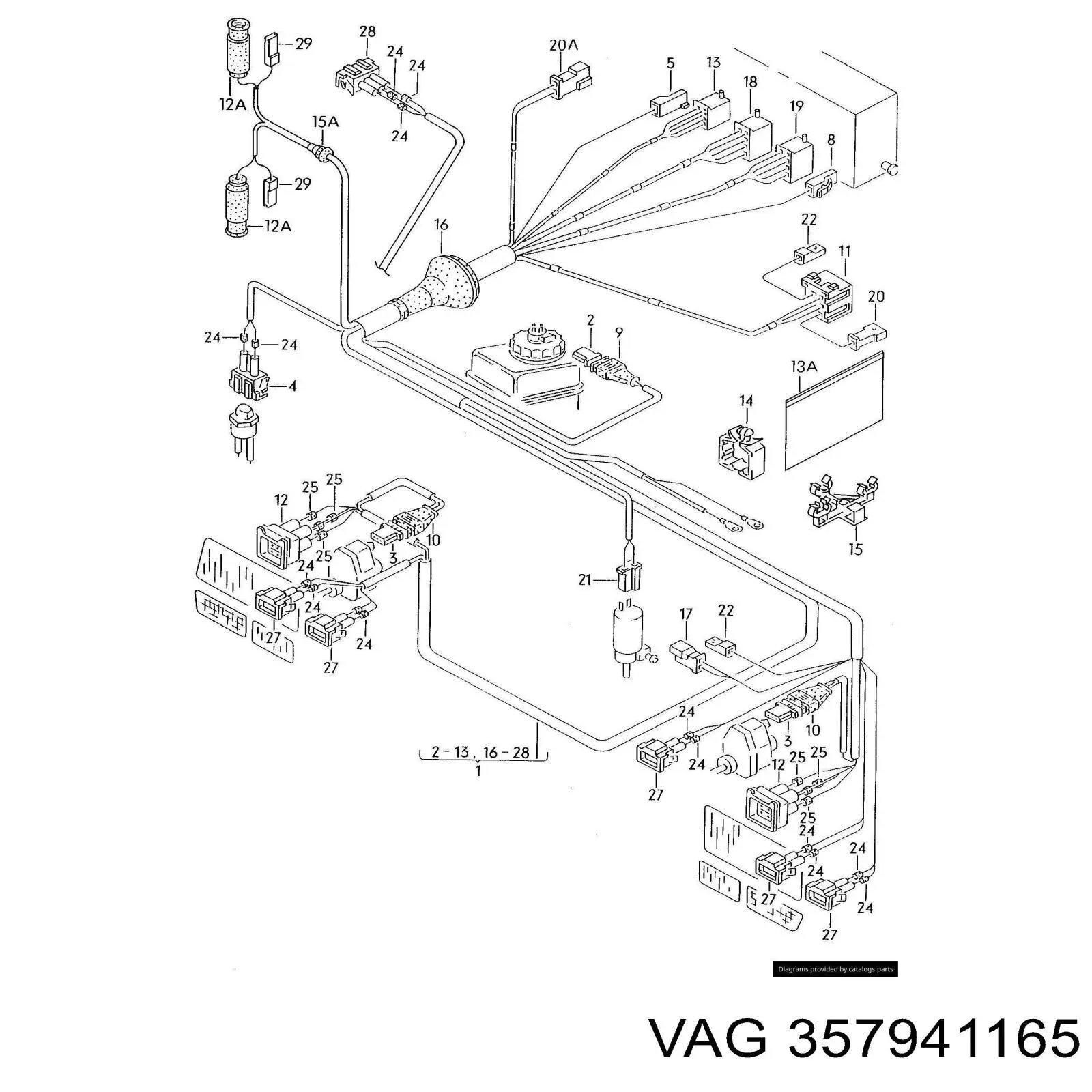  VAG 357941165 цена, от 4.21 USD