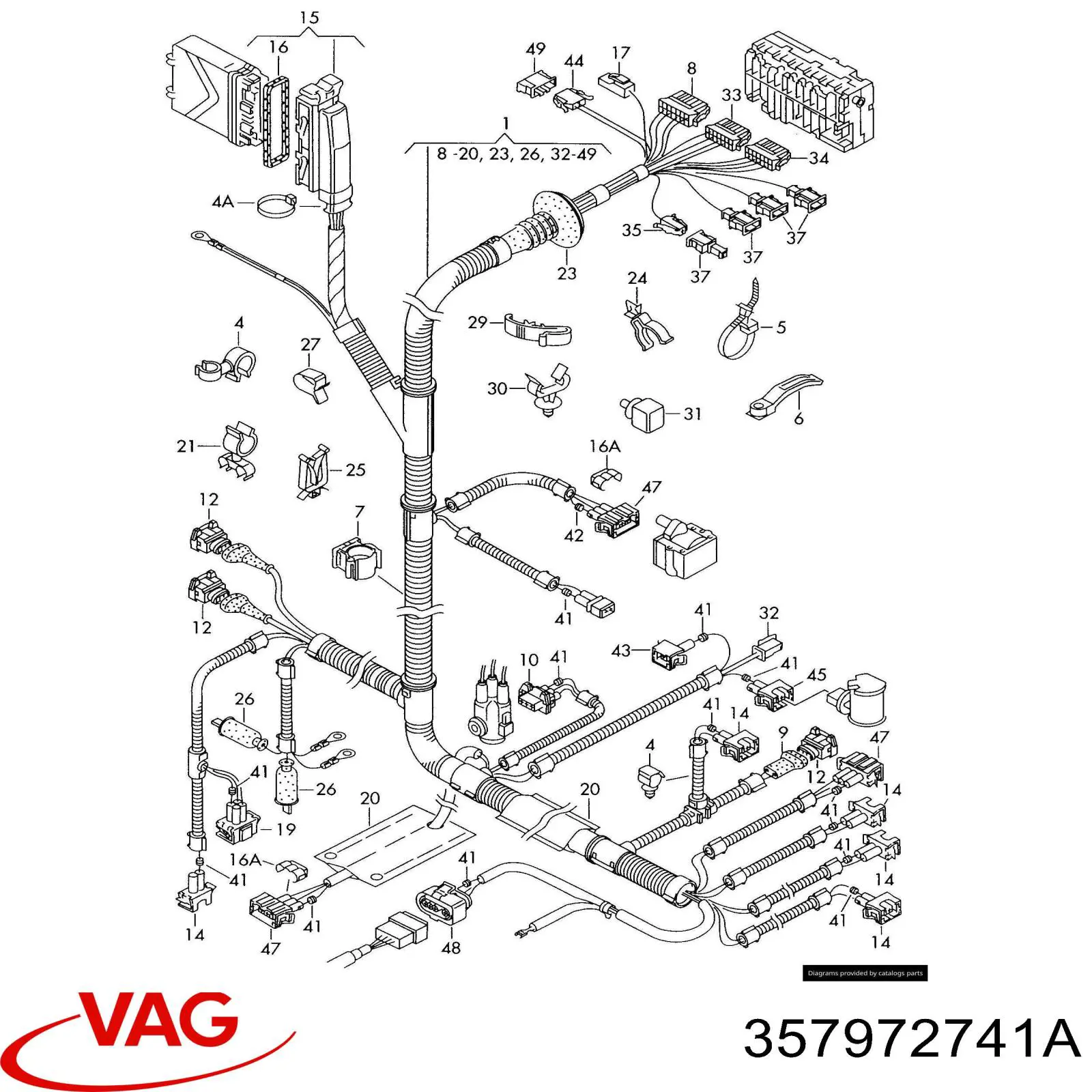 Купить 357972741A VAG 