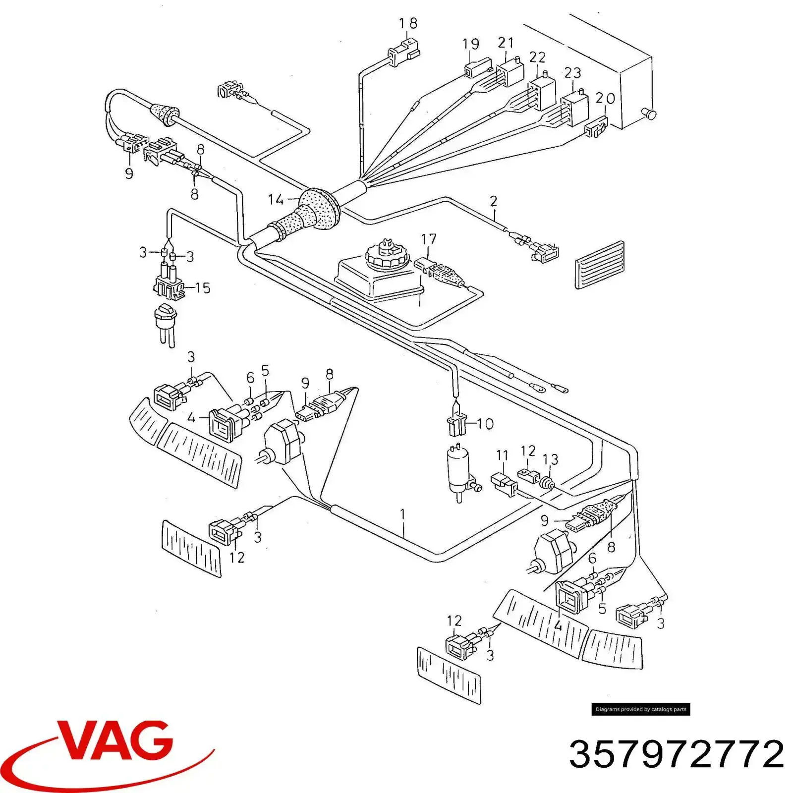 Купить 357972772 VAG 