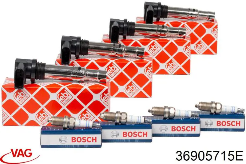 Катушка зажигания 36905715E VAG