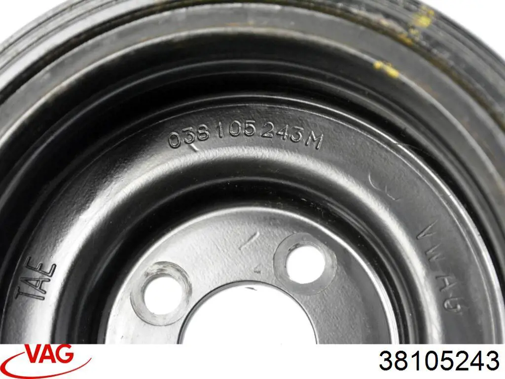 Демпфер коленвала VAG 38105243