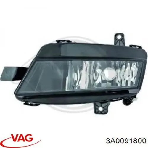 Купить 3A0091800 VAG Фильтр салона угольный