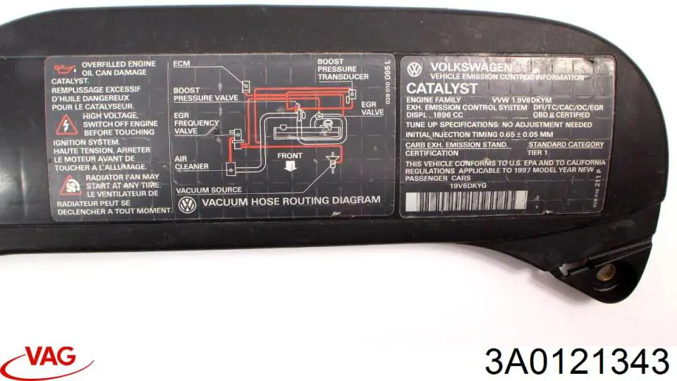  VAG 3A0121343B цена, от 4.52 USD
