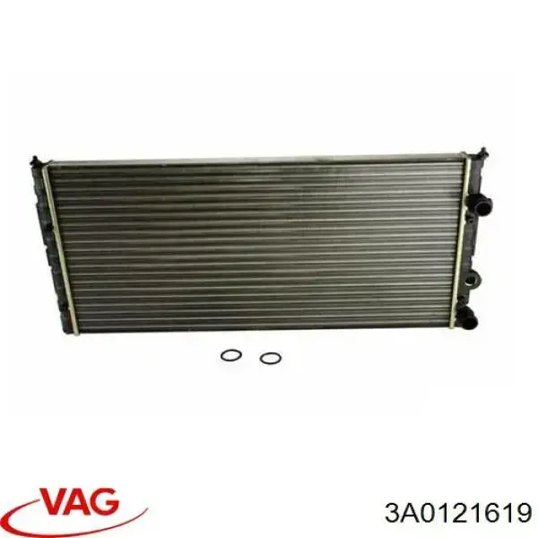 Купить 3A0121619 VAG Быстросъемная муфта шланга радиатора охлаждения
