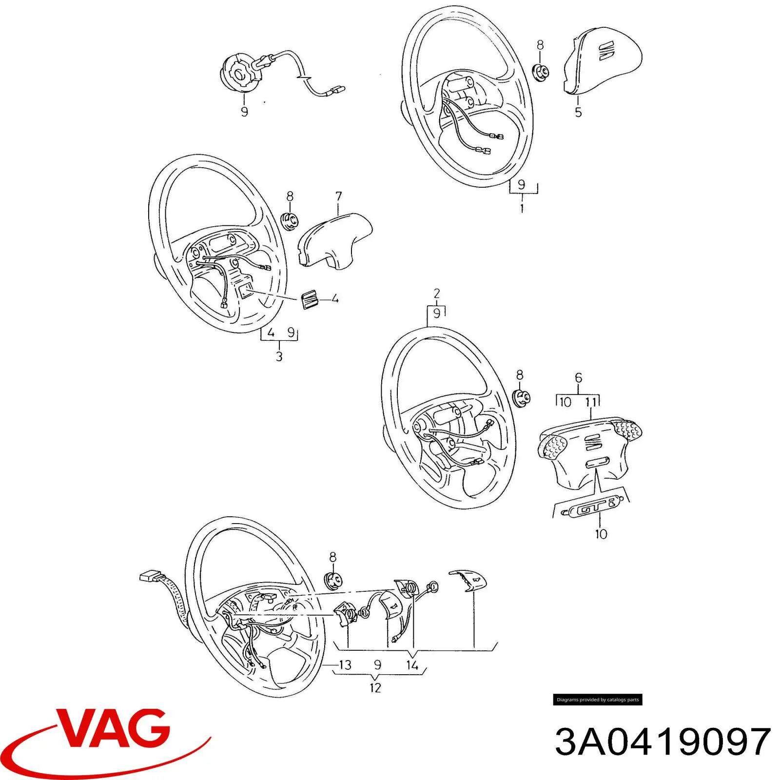  3A0419097 VAG