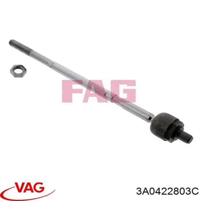 3A0422803C VAG Поперечная рулевая тяга левая