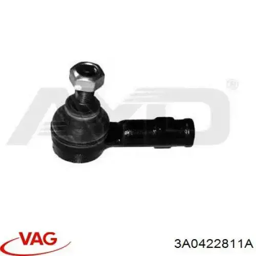 3A0422811A VAG Наконечник рулевой тяги
