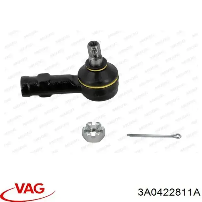 Наружный наконечник рулевой тяги VAG 3A0422811A цена, от 7.56 USD