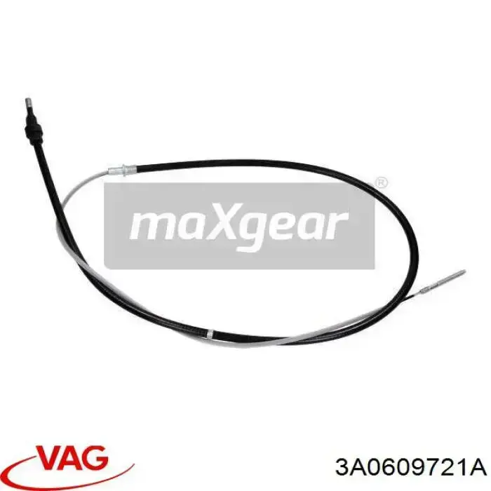 Задний трос ручника VAG 3A0609721A цена, от 8.35 USD