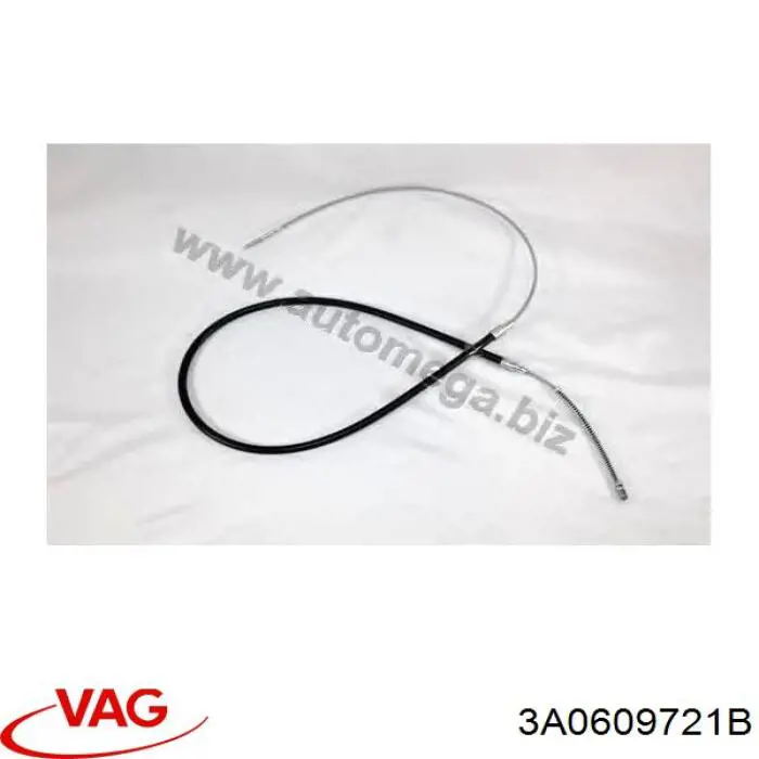 Купить 3A0609721B VAG Тормоз стояночный