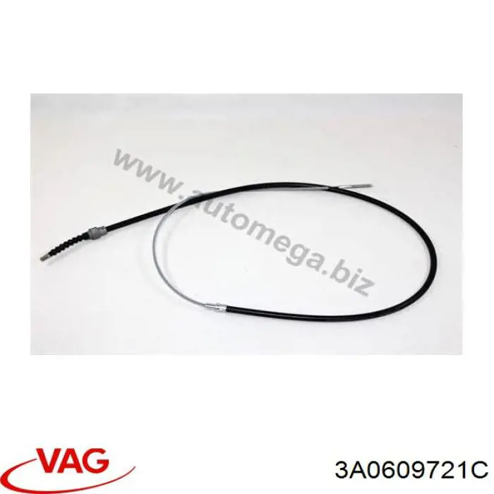 Купить 3A0609721C VAG Тормоз стояночный