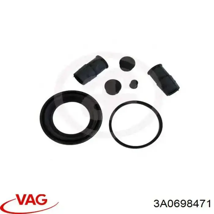 3A0698471 VAG Ремкомплект суппорта тормозного, переднего