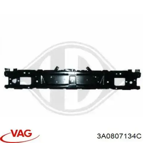 Купить 3A0807134C VAG Кронштейн бампера переднего правый