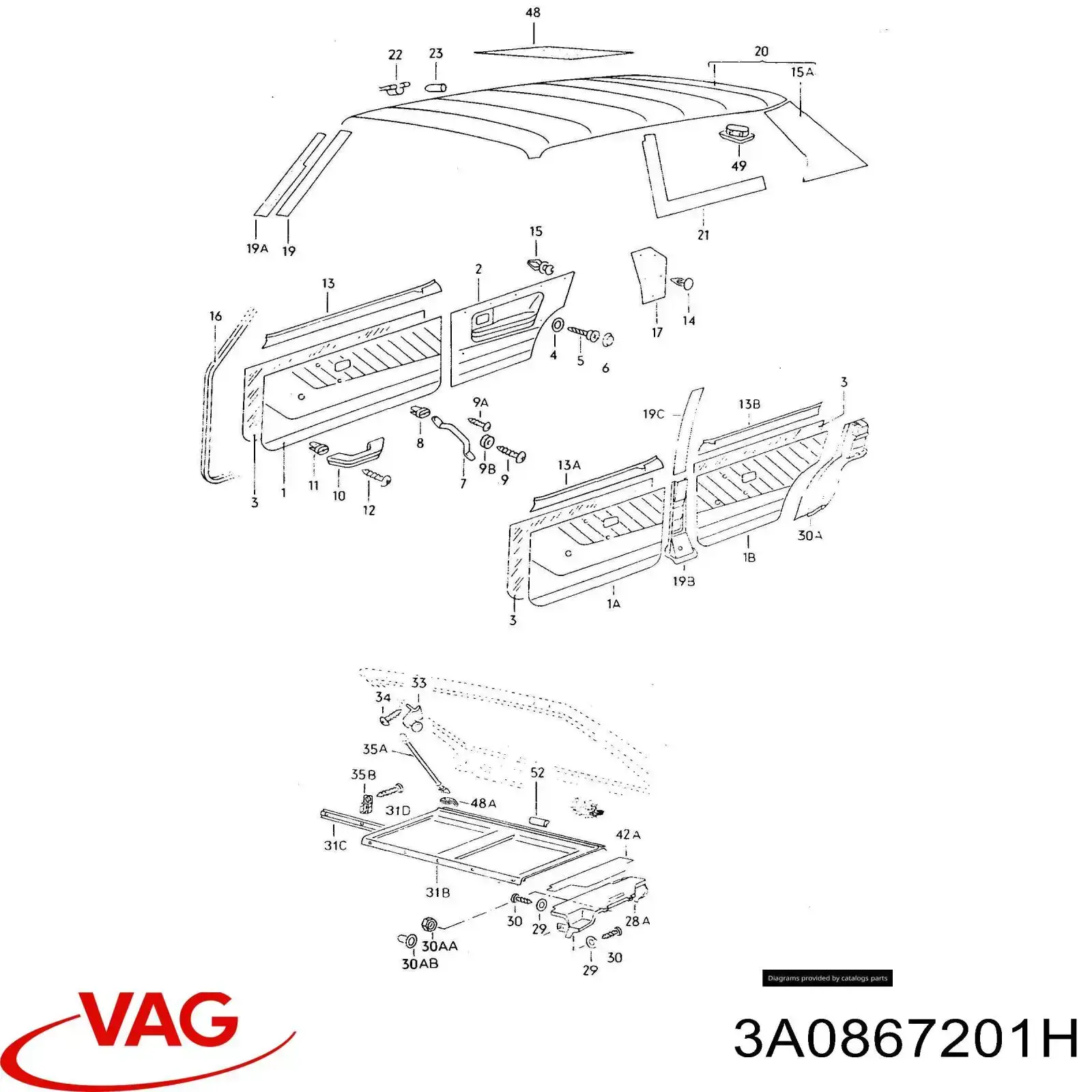 Купить 3A0867201H VAG 