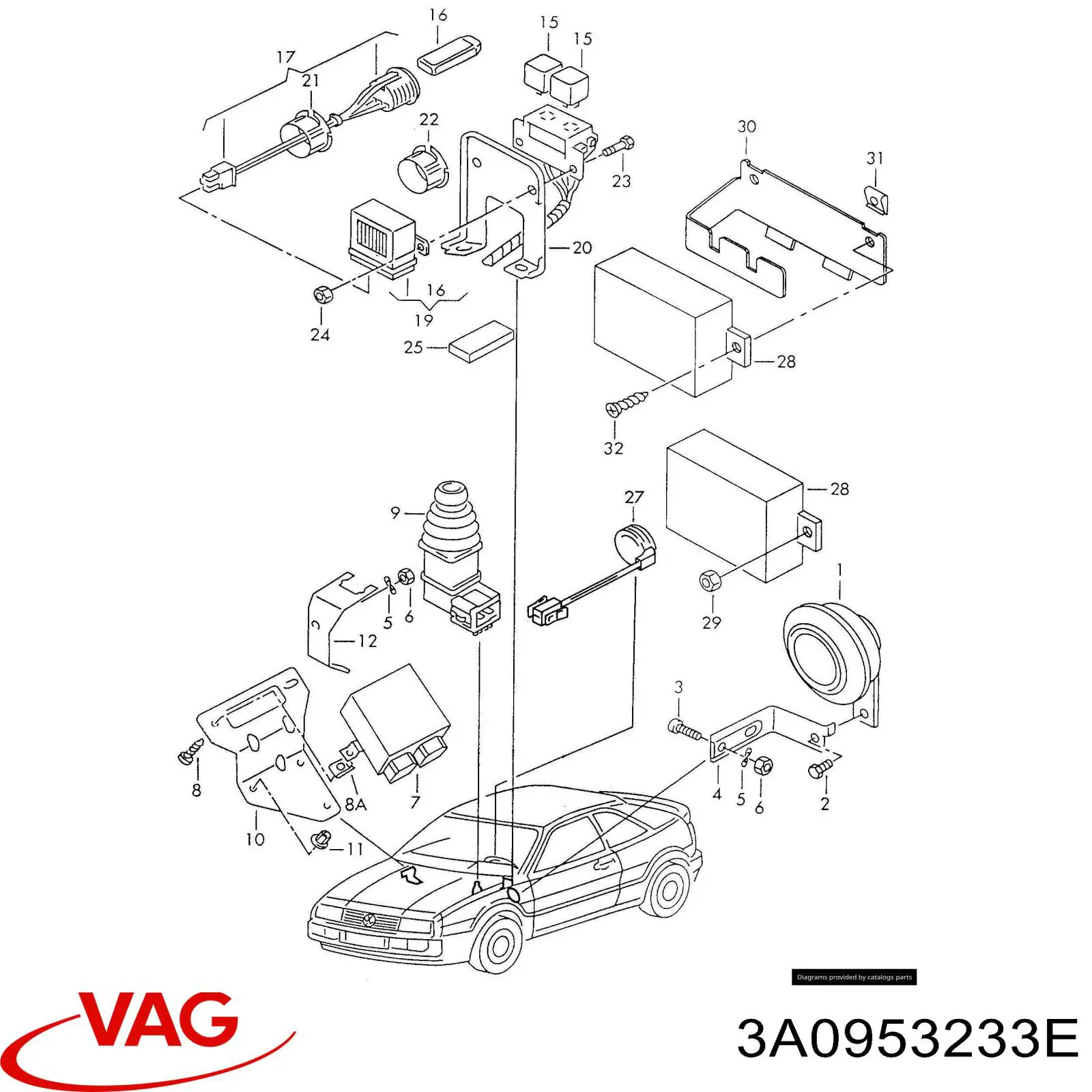 3A0953233E VAG 